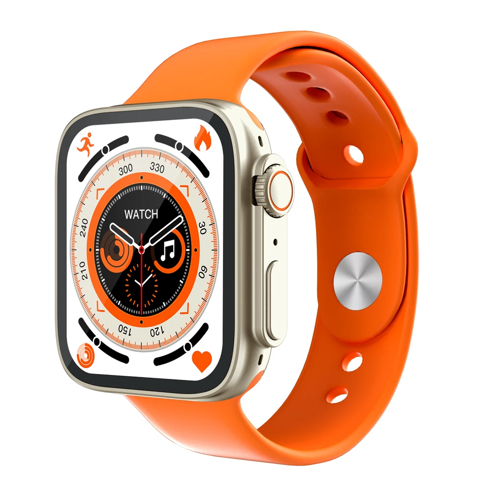 

KD99 Ultra Smart Watch Bluetooth Sports Watches Men Women Bluetooth Calls Wireless Charging Fitness Bracelet 2 Inch HD Screen