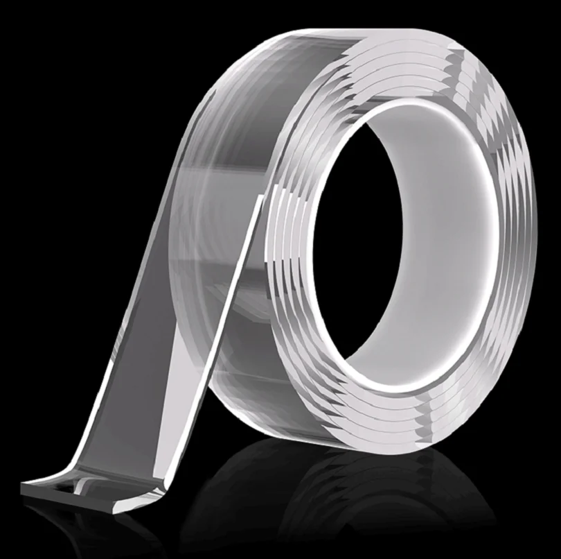 Двусторонняя нано-лента 1/2/3/5 м, прозрачная наклейка для ванной, кухни, раковины, водонепроницаемая, без следов, для дома и кухни