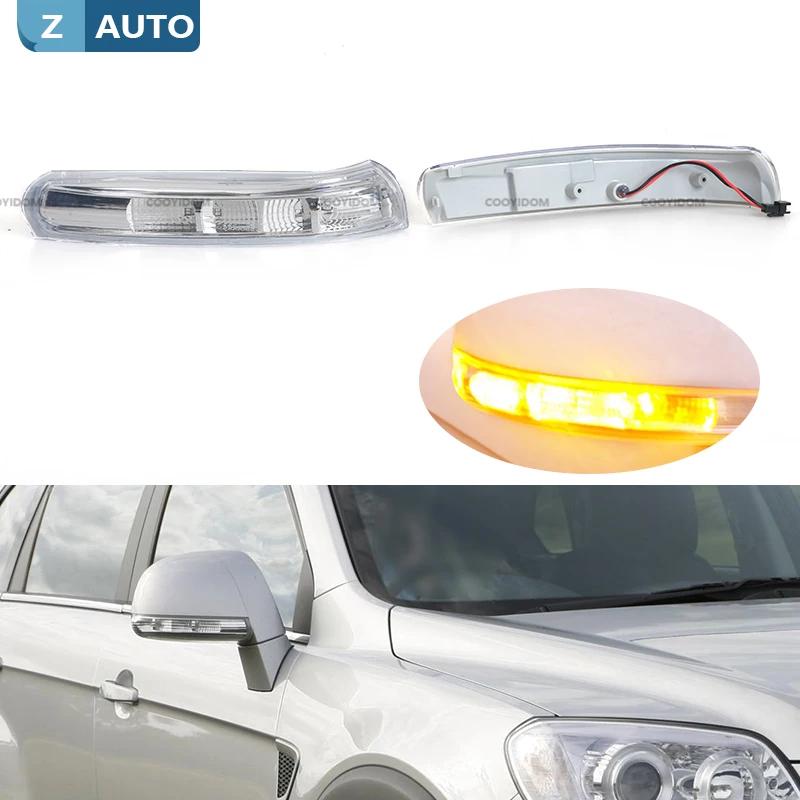 

turn signal light For Chevrolet Captiva 2007-2016 1Pair Car Led Turn Signal Rearview Led Mirror Lights Blinker