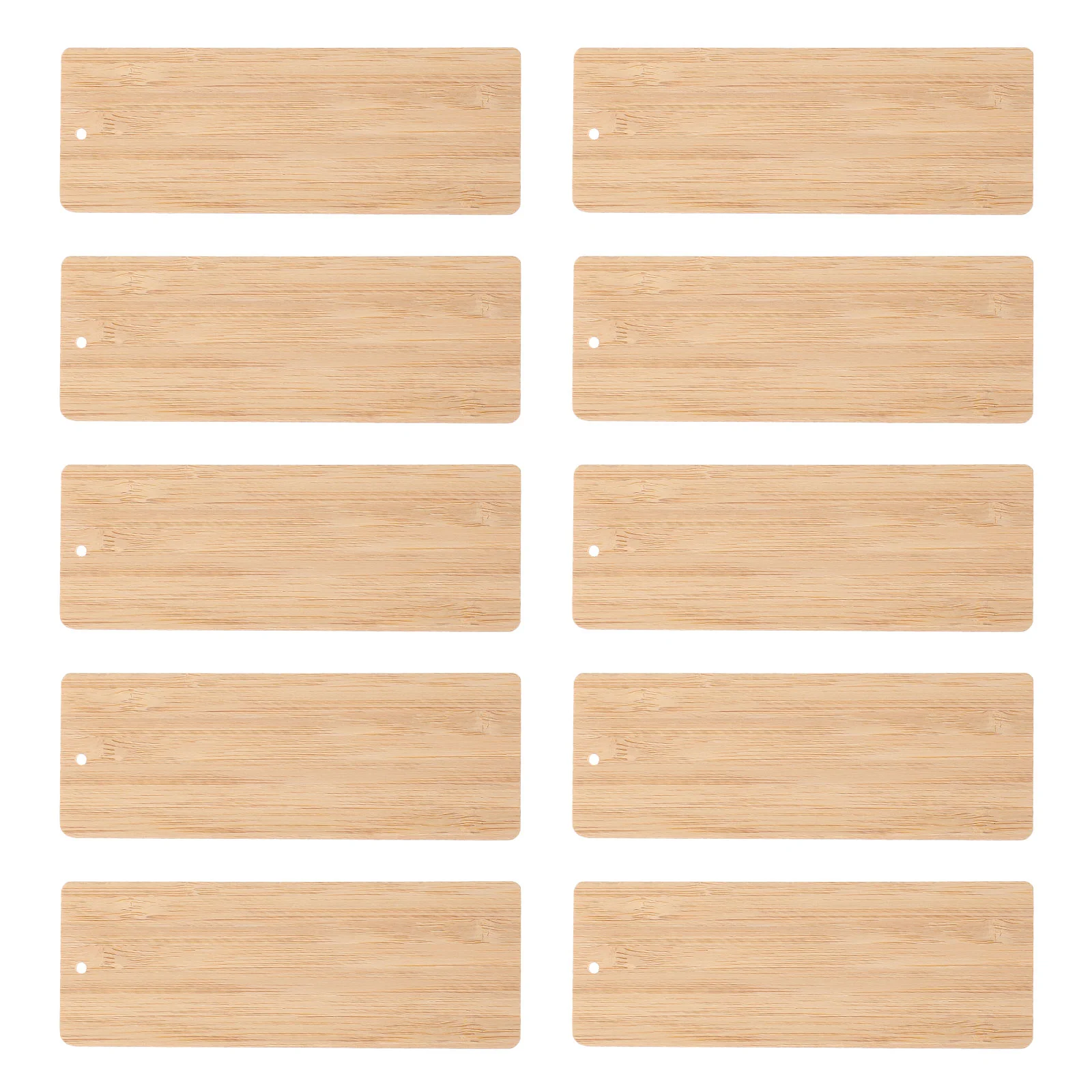 Пустая закладка с отверстиями сделай сам декор из бамбукового дерева деревянная