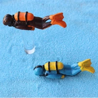 new aquatic pet supplies decorations mini samll ornaments box diver accessory for fish tank aquarium ornaments