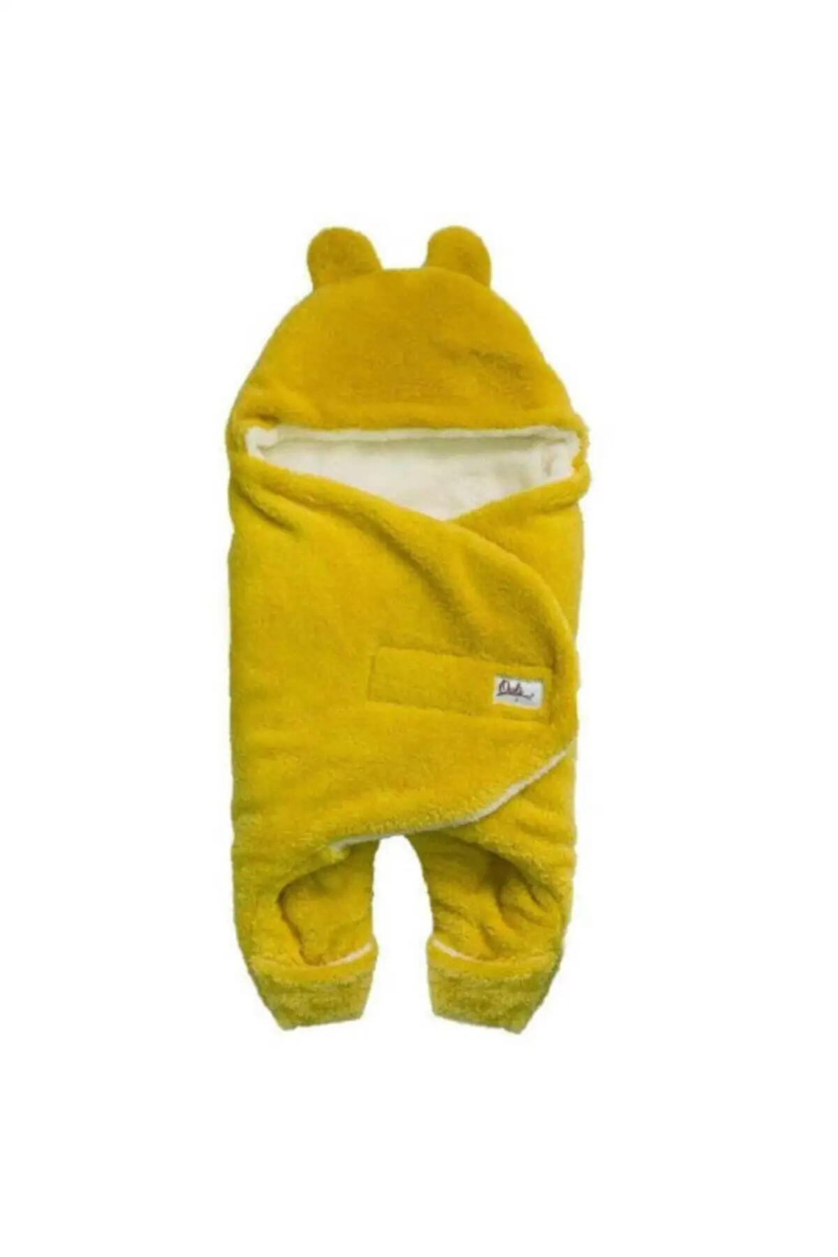 Baby Winter Outwear Swaddle Blanket 0-6 Month-mustard Sleeping bag Clothing