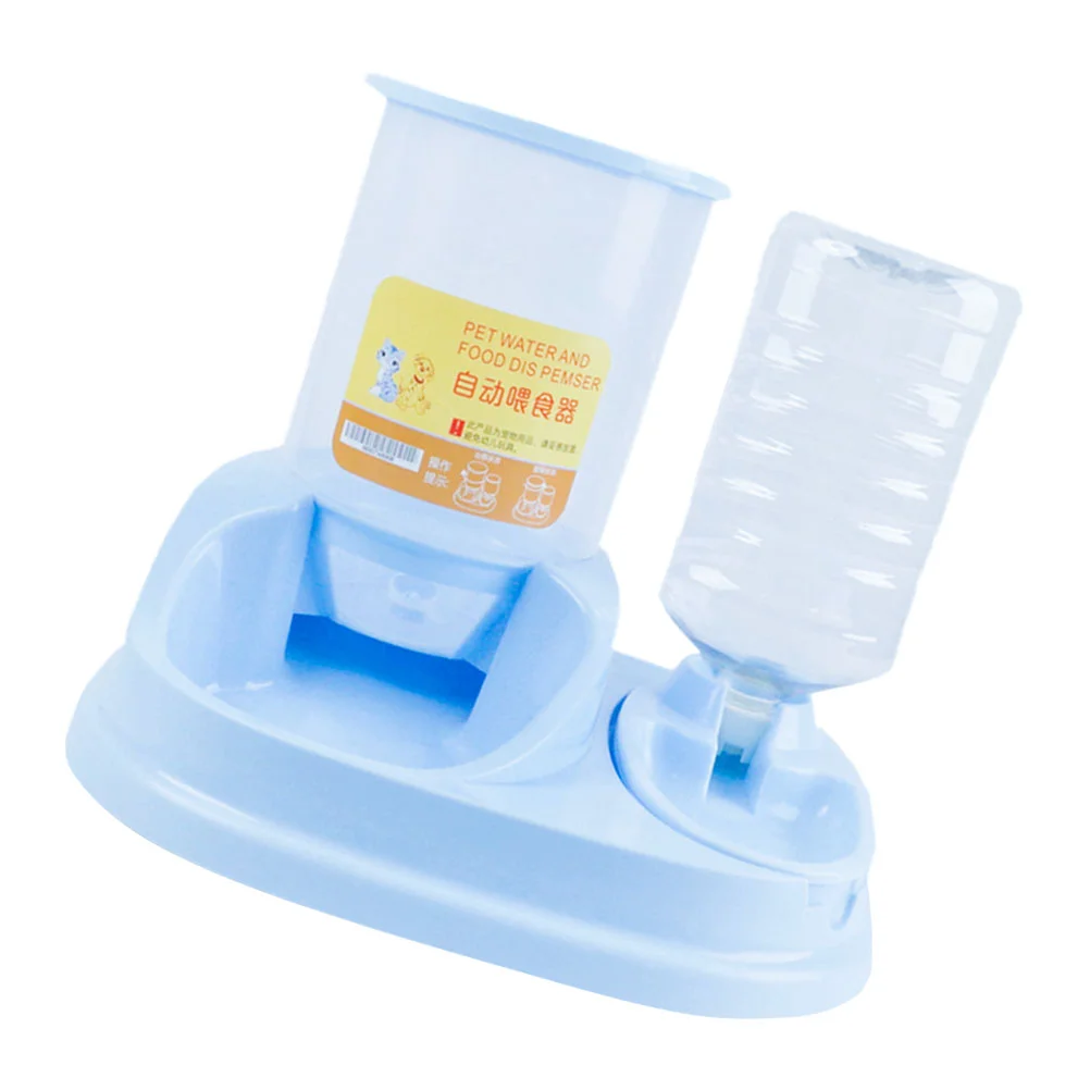 Automatic Cat Water Dispenser Creative Dog Cat Water and Food Feeding Bowl