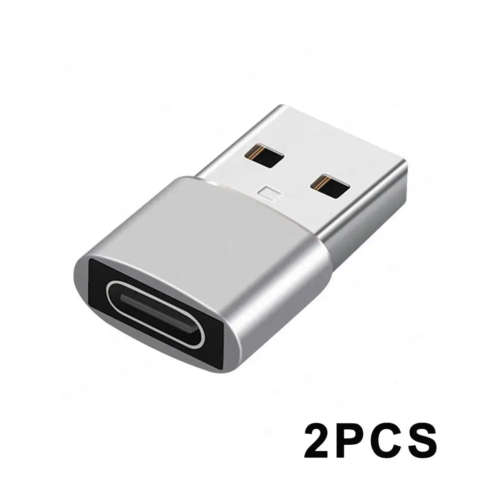 

2PCS Charger Adapter For iPhone 14 13 Pro Max 13Pro USB Type-C Adapter Type C USB-C Converter For iPhone 12 Laptop Type C Cables