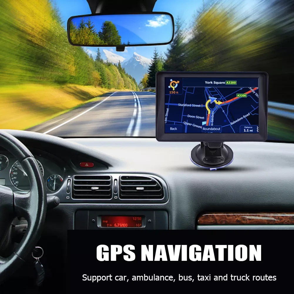 

Навигатор GPS NEW2023 G101 для автомобиля, 256 Мб + 8 Гб