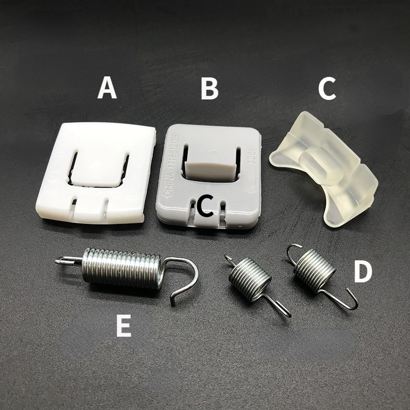 

Car Seat Tension Spring Rubber Slider Buckle Repairing Kit for VW Jetta Santana 2000 3000 Vista