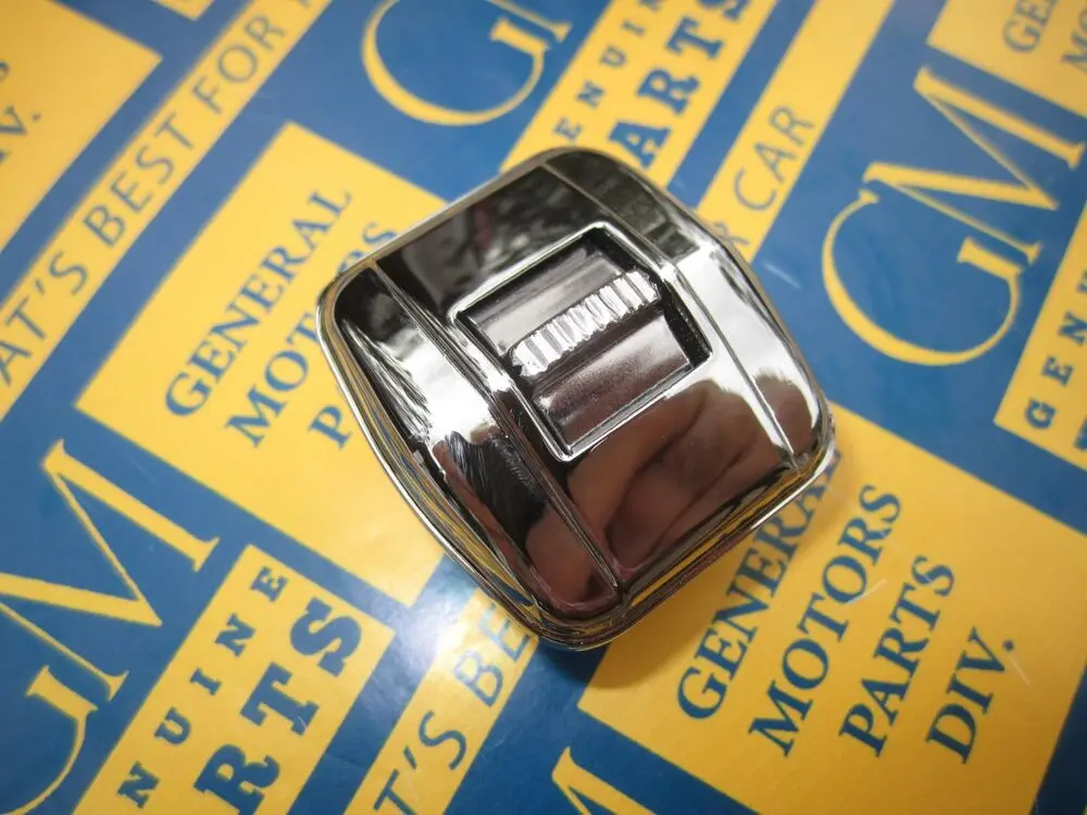 

For 1948-1953 GM & Packard Single Button Power Window Switch with Chrome Bezel