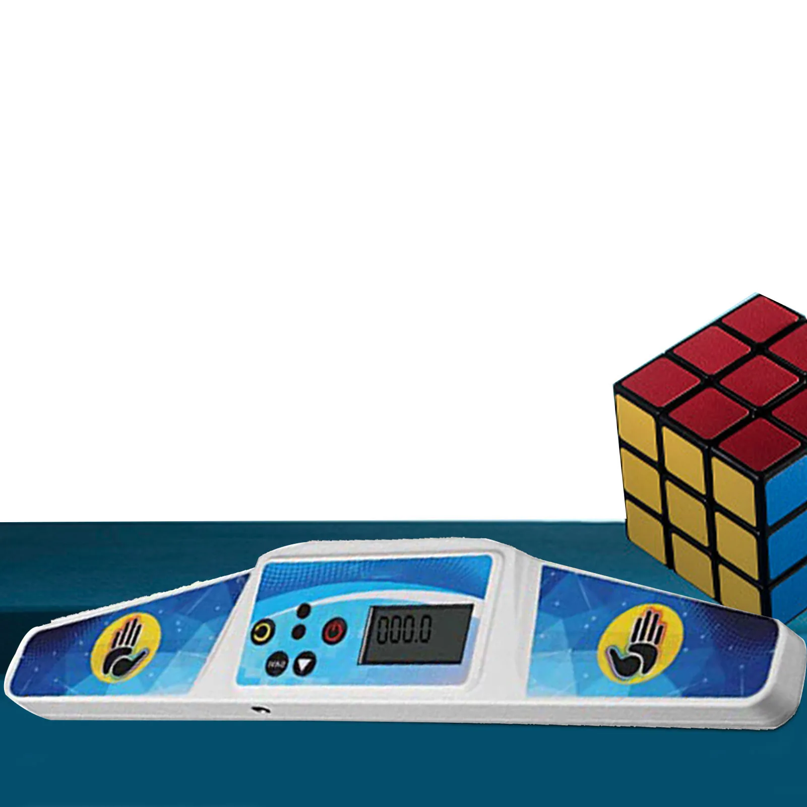 

Кубический таймер со скоростным кубом, игровой коврик, чаша с летающим стеком, таймер, особый большой дисплей, цифровой таймер для удовольст...