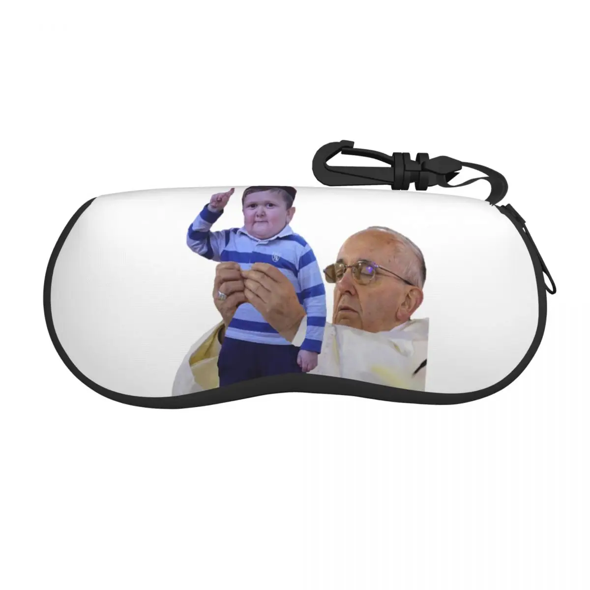 

King Hasbulla Sunglasses Soft Case Neoprene Zipper Shell Eyeglass Case Custom Protective Box For Glasses