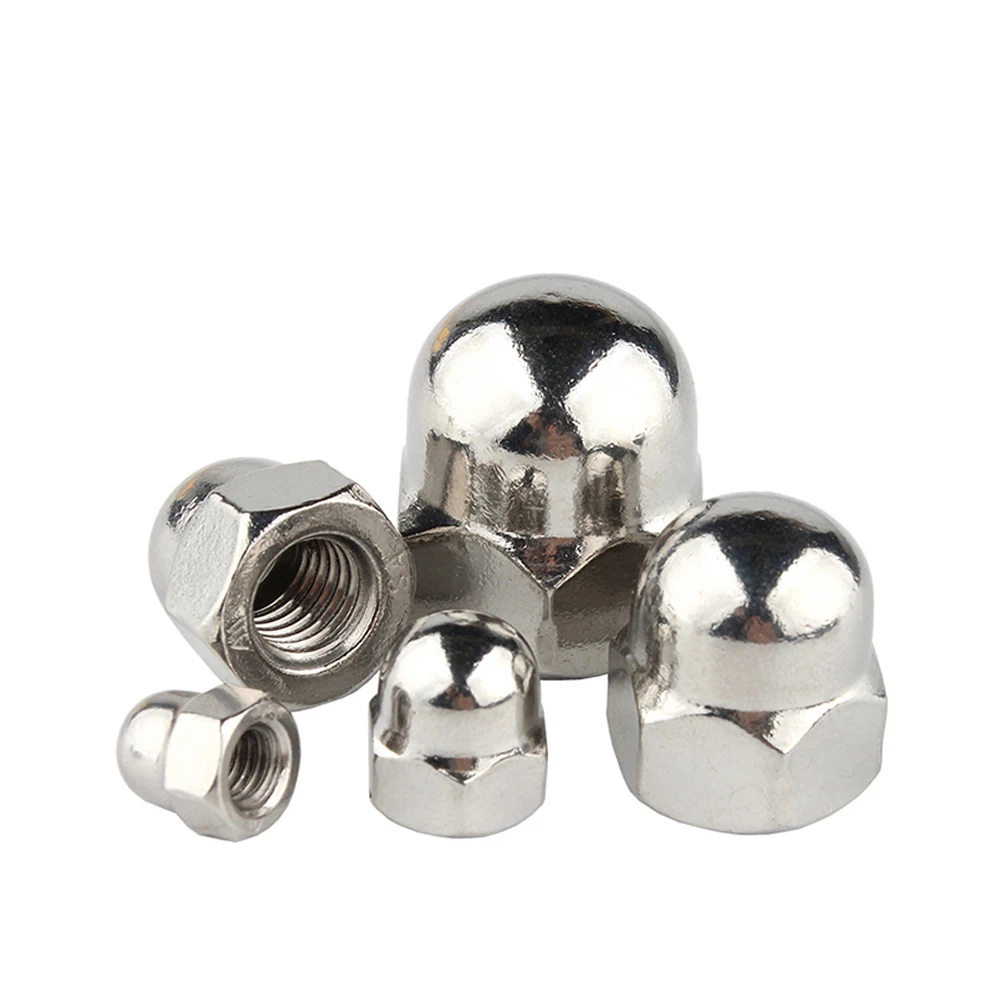 2/5 шт. колпачки для купольных гаек из нержавеющей стали