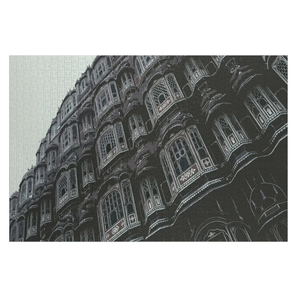 Архитектура журналов в Индии деревянная головоломка для взрослых детская