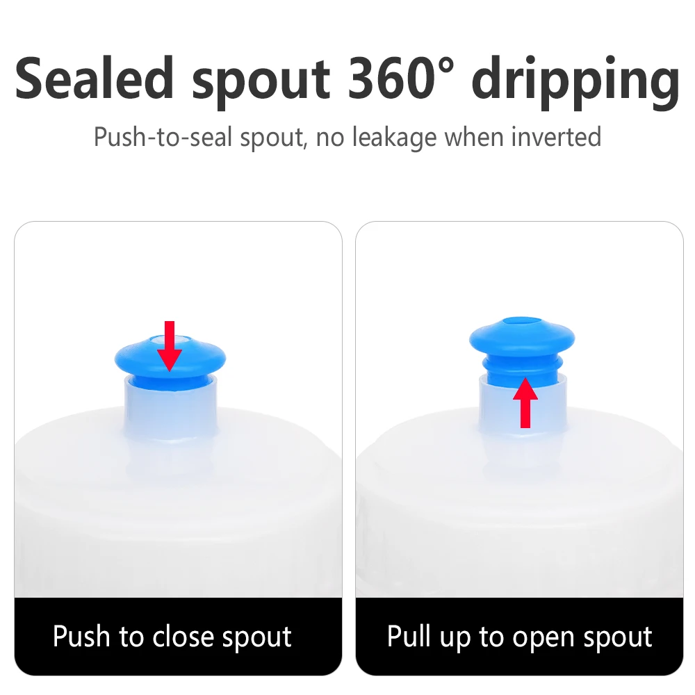 Гигантская велосипедная бутылка для воды 500 мл 700 полиэтиленовый материал