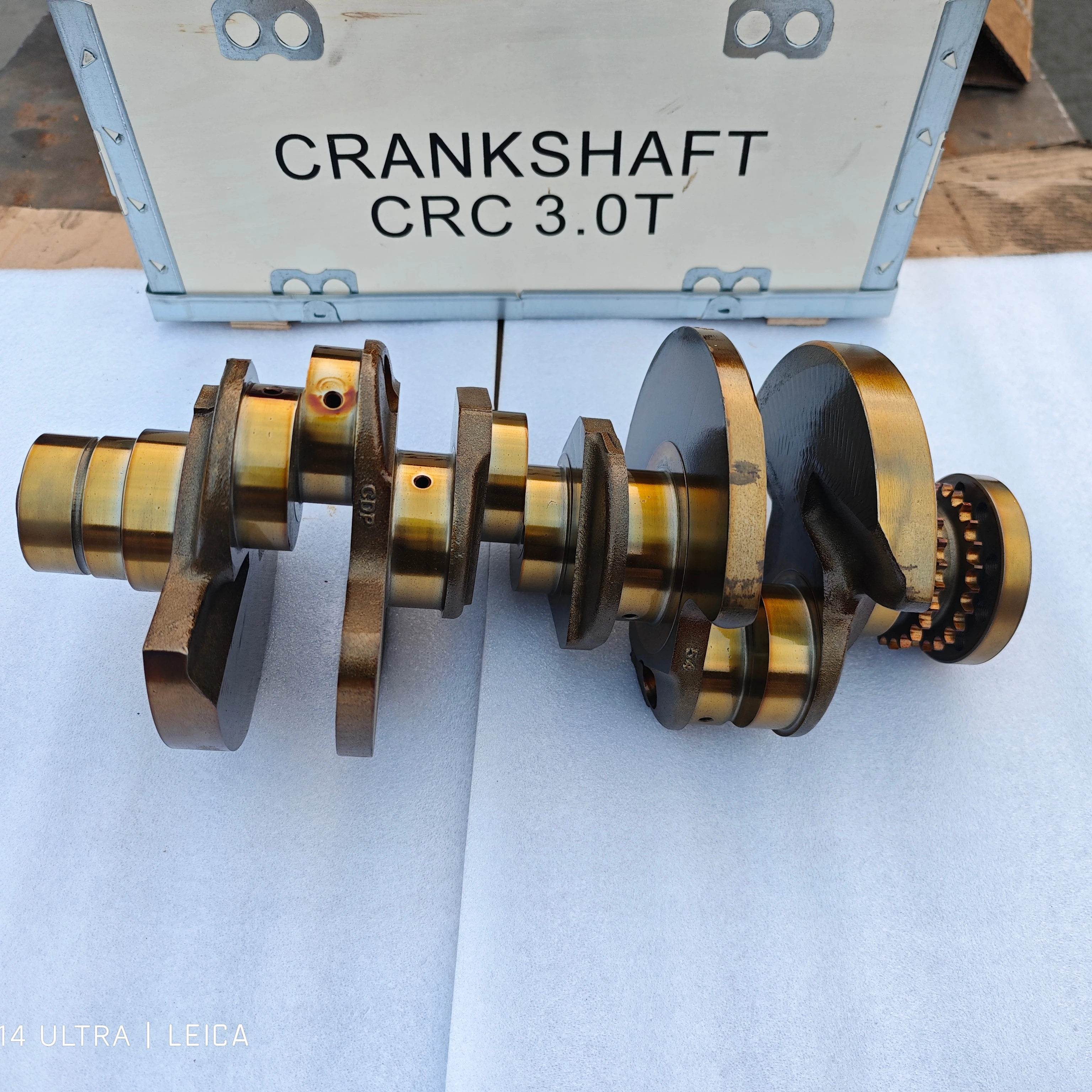 Фото Коленчатый вал из легированной стали HOT для VW AUDI 059105101BH 059105019BD CRC CRT CAS CVW CVV CTC CTB diesel 3.0 A4 A6 A7 A8 Q5 Q7 TDI №2