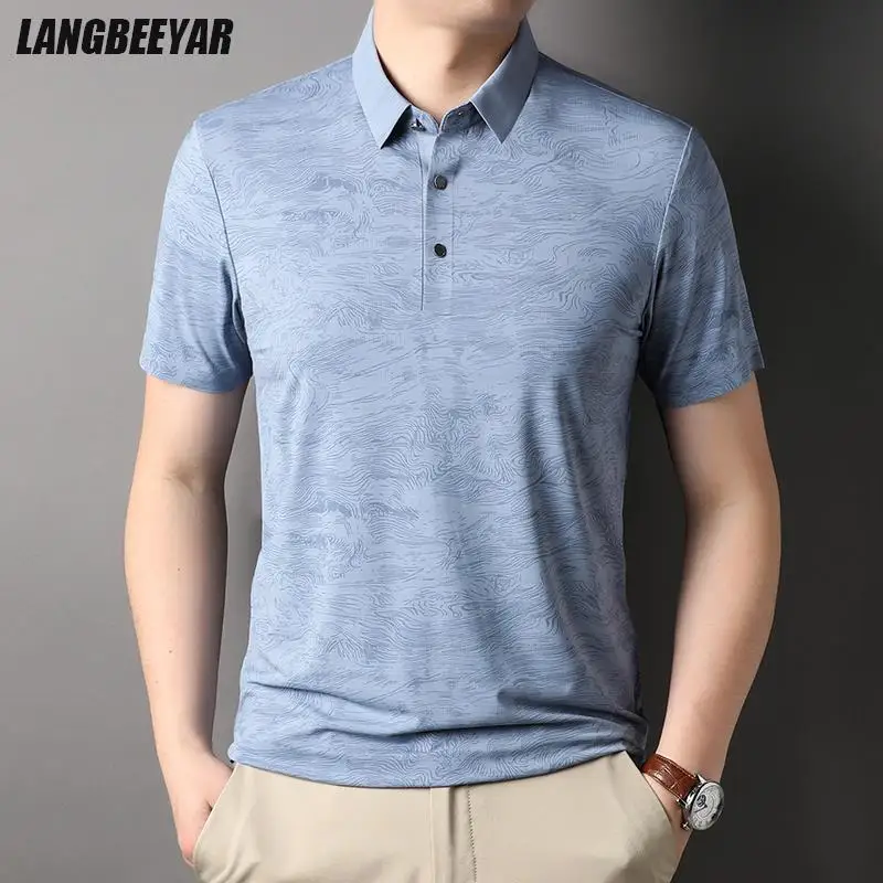 

Top Grade Seamless New Summer Brand Mens Designer Luxury Shirts Polo Short Sleeve Regular Fit Casual Tops Fashions Men Clothing
