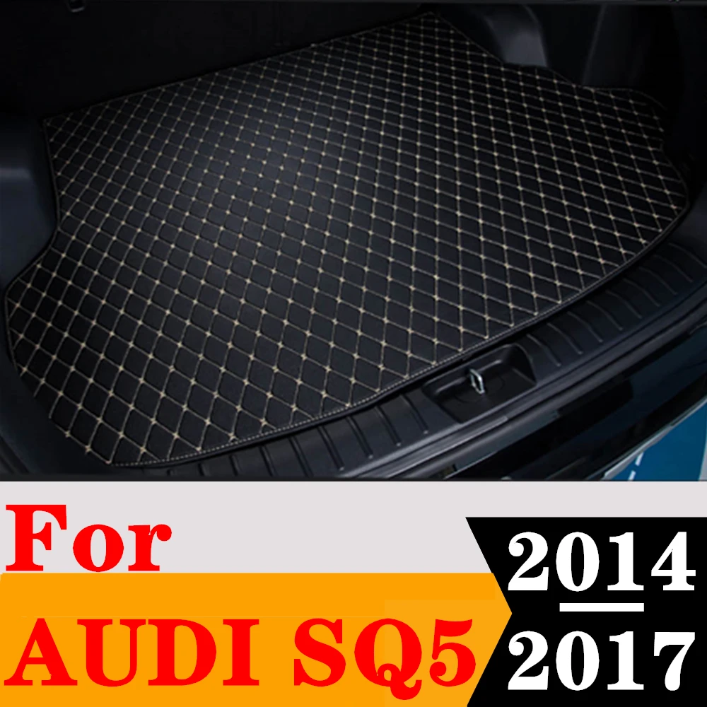 

Sinjayer, автомобильная дневная подкладка для багажника любой погоды, коврик для багажа, плоский боковой подкладка для груза, чехол, подходит для AUDI SQ5 2014-2017