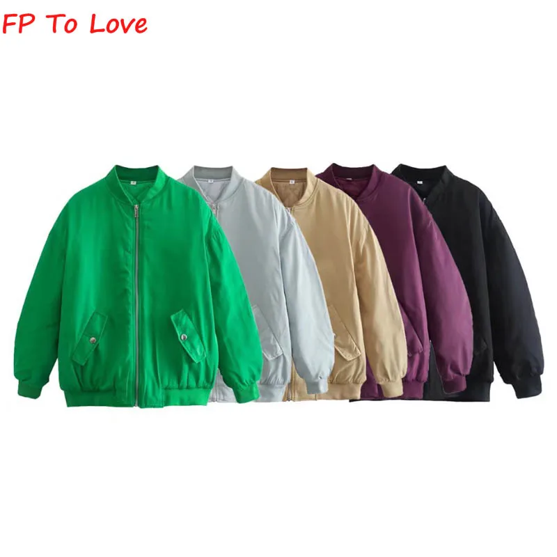 

FP To Love Woman 2022 Green Loose Long Sleeve Burgundy Cotton Jacket Grey High Waist Khaki Top Black Cotton