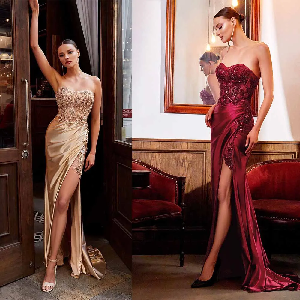 

Женское платье с запахом на груди, пикантное облегающее вечернее платье без рукавов с юбкой годе, женское элегантное длинное платье с откры...