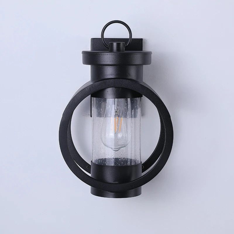 

American retro Wall Lamp indoor outdoor garden balcony aisle waterproof led Wall Light Iron Art vintage porch Stairway lighting