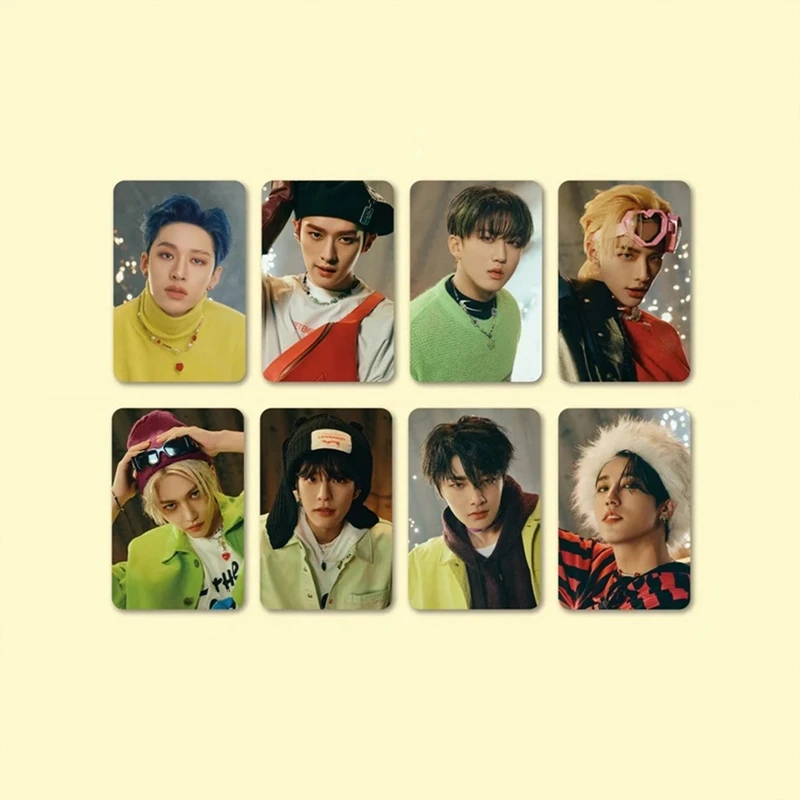 8 шт./компл. Kpop бродячие дети маньяк новый альбом фотооткрытки HD печатные открытки