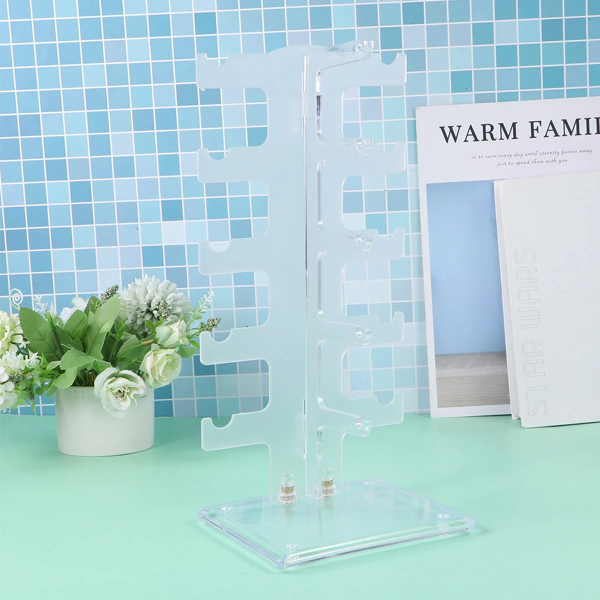 

Sunglasses Acrylic Display Holder Stand Eyeglasses Glasses Organizer Frame Rack Holders Riser Eyewear Eyeglass Stands Sunglass