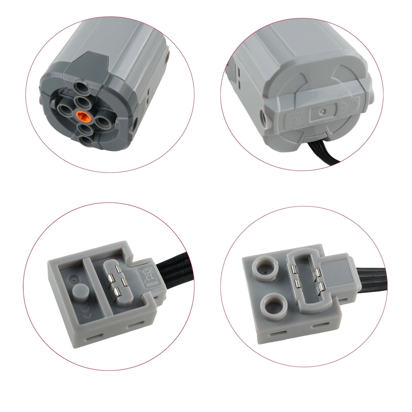 Фото Новые технические детали Power Function: улучшенный мотор с высоким крутящим моментом (M/L/XL), сервомотор для конструкторов MOC №2