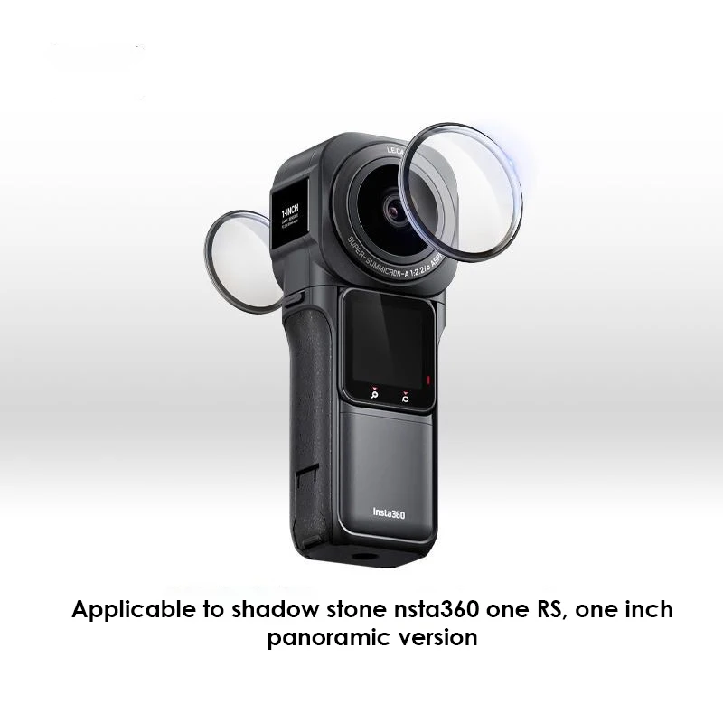 

Dustproof Protector Film Anti-bump 1-inch Panoramic Lens Compatible For Insta360 One Rs Protective Cover