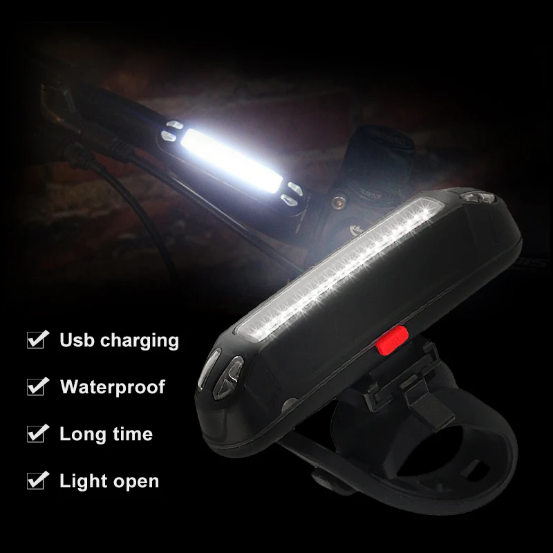 

6 Mode LED Bicycle Taillight Waterproof Bike Light USB Rechargeable Bike Lamp Safety Warning Light Cycling Bicycle Accessories