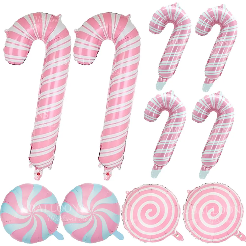 Розовые фольгированные шары MicroPlush  для праздника