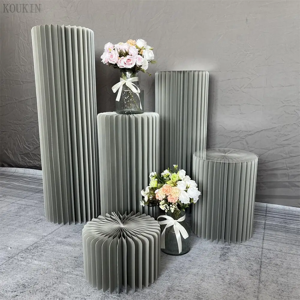 Свадебные стеллажи искусственное украшение оригами римские цилиндрические