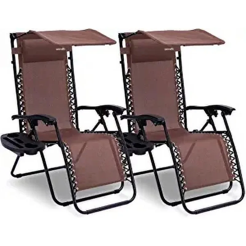 

Serene Life Home Zero Gravity Lounge Chair, One Size, Brown, 1