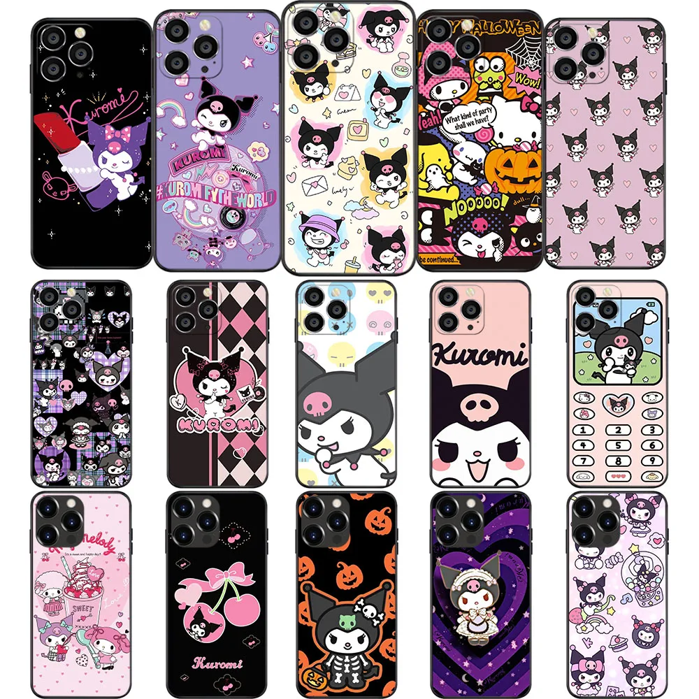 TV-60 Kuromi Soft чехол для VIVO Y3 Y3S Y15 Y17 Y19 Y5S Y20 Y81I V15 V20 V20i SE Y70 Y11 Y12 Pro