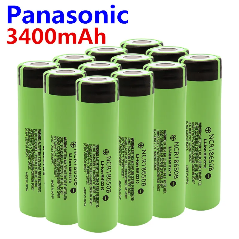 Фото 2022 оригинальный литиевый аккумулятор NCR18650B 3 7 В 3400 мАч 18650 для Panasonic и зарядное