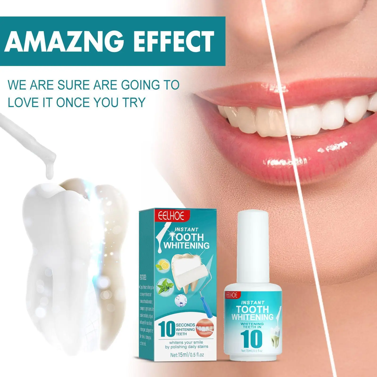 

Tooth Whitening Essence Paint Remove Plaque Stains Care Whitener Dental Fresh Breath Essence Coffee Whitening Teeth Stained K1J2
