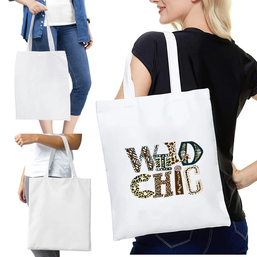 

Foldable Shopping Bag Women's Handbags High Capacity Shoulder Bag Environmental Reusable Tote Bag Casual Wild Series Organizer