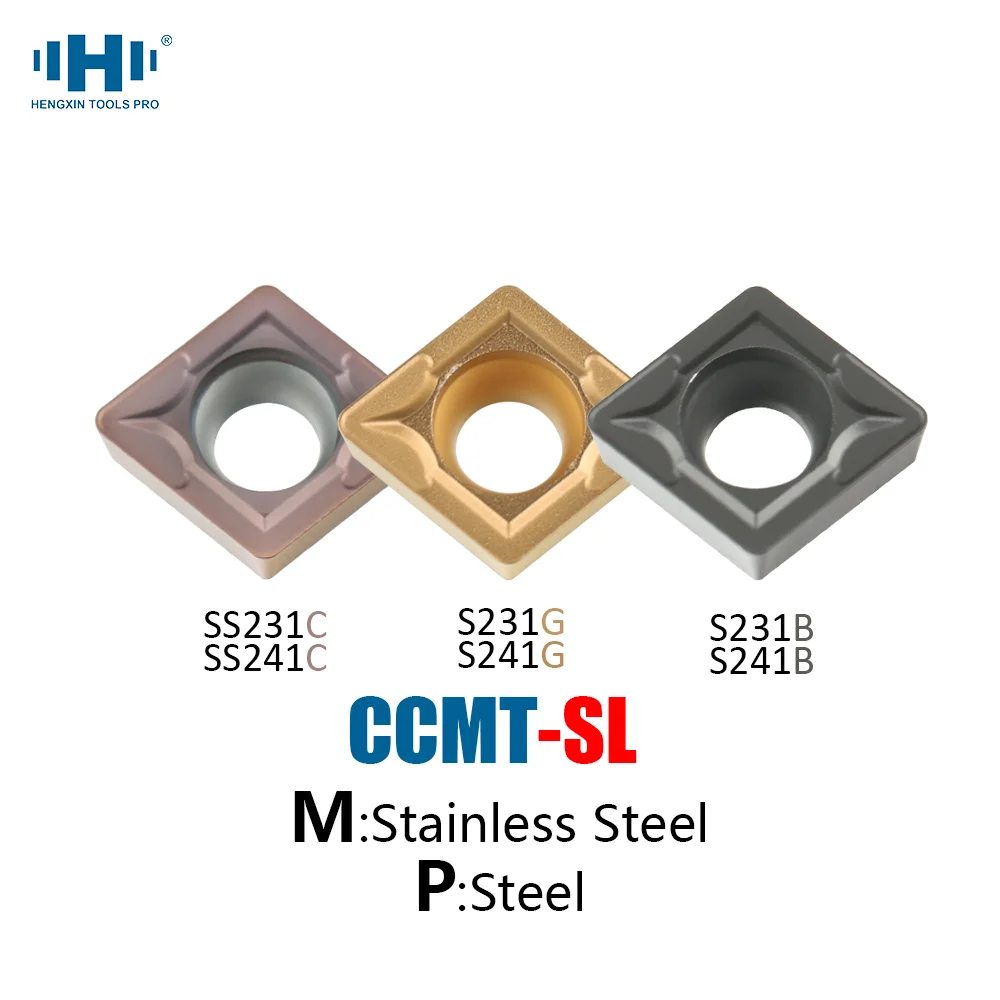Твердосплавные пластины HENGXIN CCMT SL CCMT060404 CCMT060408 CCMT09T304 CCMT09T308 CCMT120404 CCMT120408