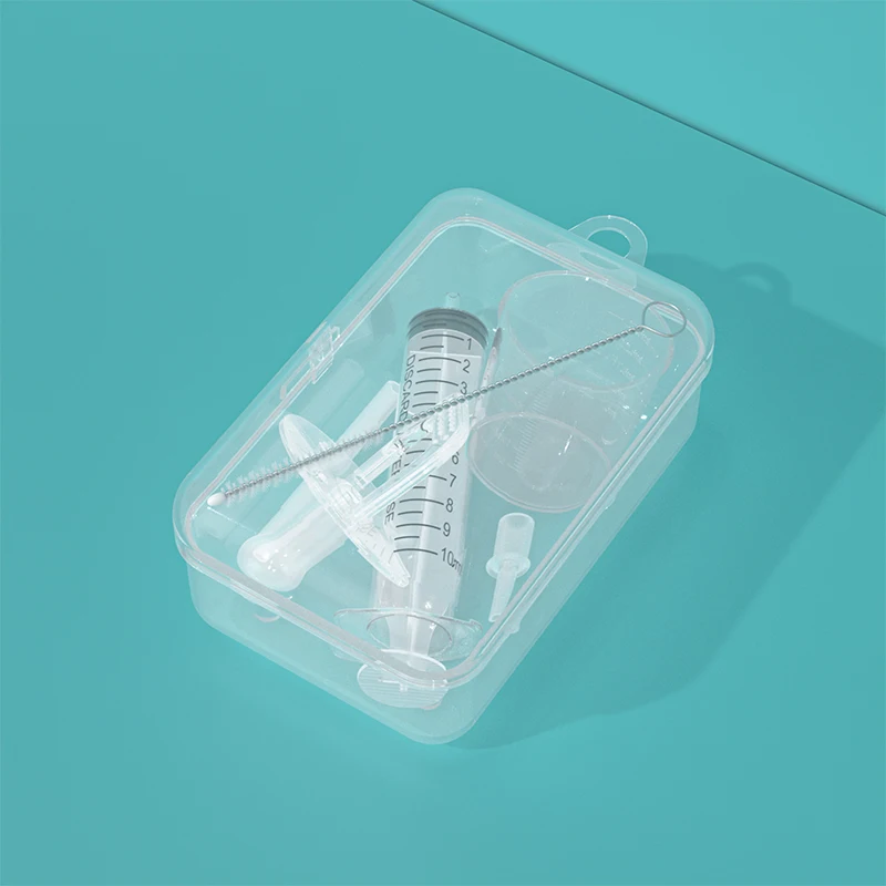 Baby Dropper Dispenser Transparent Pacifier Smart Medicine Needle Feeder Squeeze Kids Feeding Utensils |