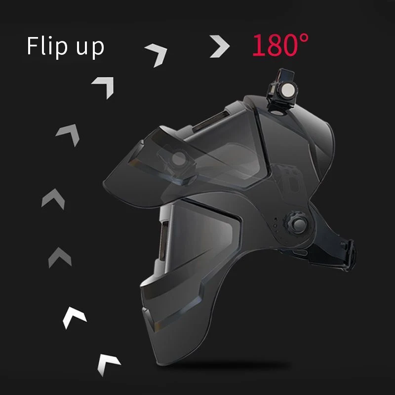 Автоматическая сварочная маска большой вид настоящий цвет автоматическое