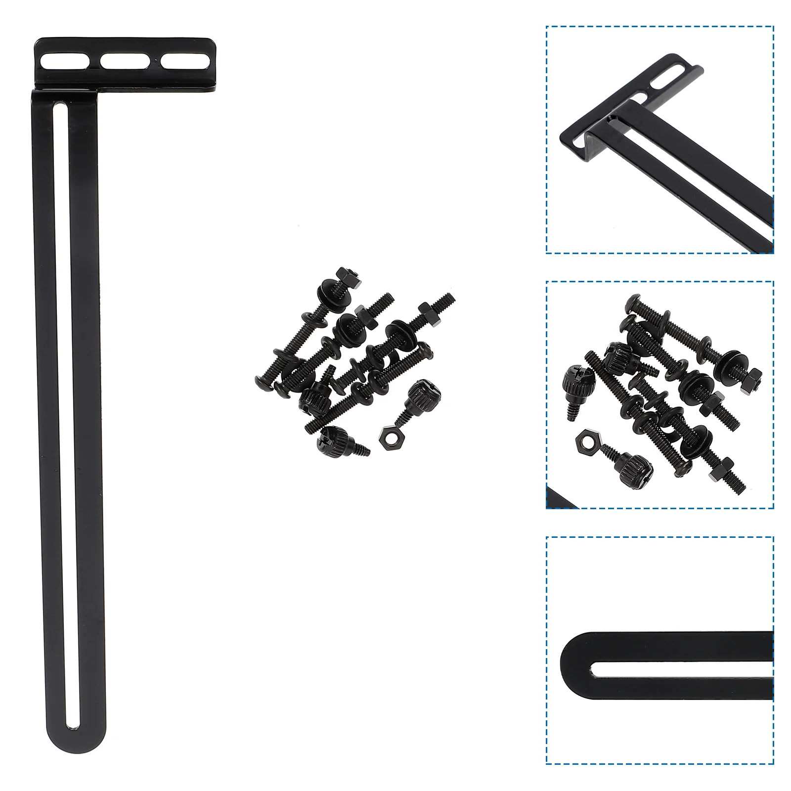 

1 Set Replacement Practical Metal Graphic Card Cooling Bracket Computer Radiator Holder Video Card Heatsink