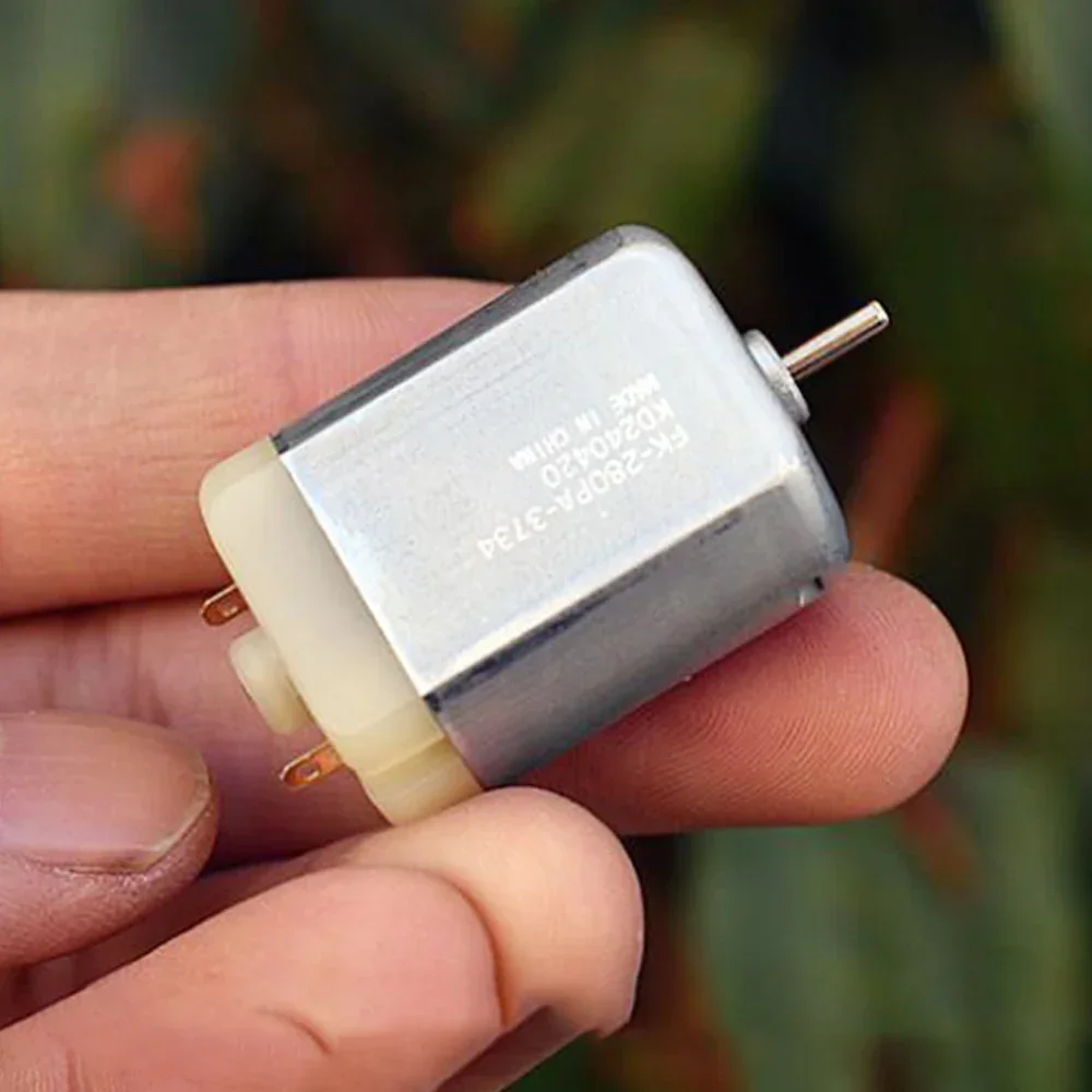 

Mabuchi FK-280PA-3734 Микродвигатель с угольной щеткой DC 3 В-5 В 13500-22000 об/мин Высокоскоростной мощный сильный магнит с большим крутящим моментом для модели игрушечного автомобиля