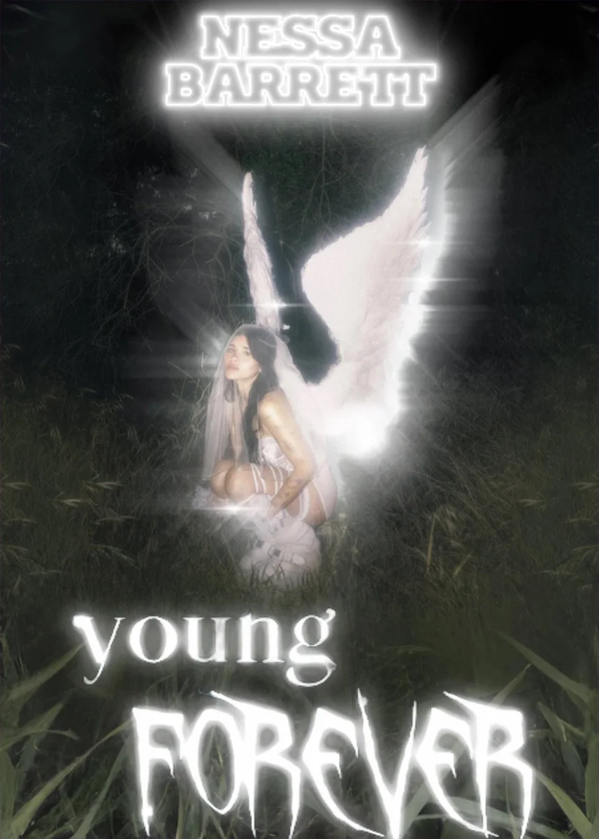 

Постер Нessa Barrett Young Forever Tour 2023 на холсте