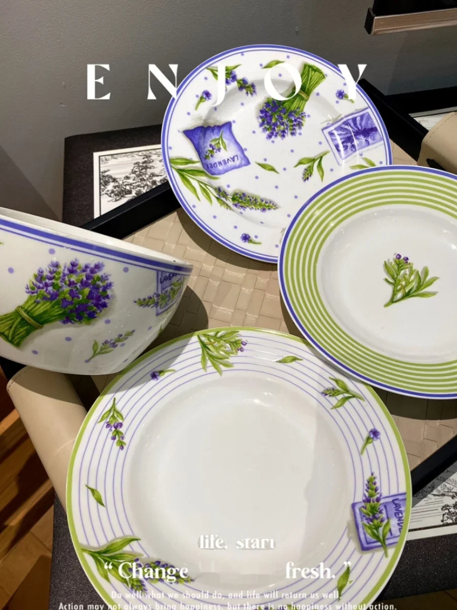 Экспортная маленькая свежая Лавандовая керамическая нишевая Высокоэффективная