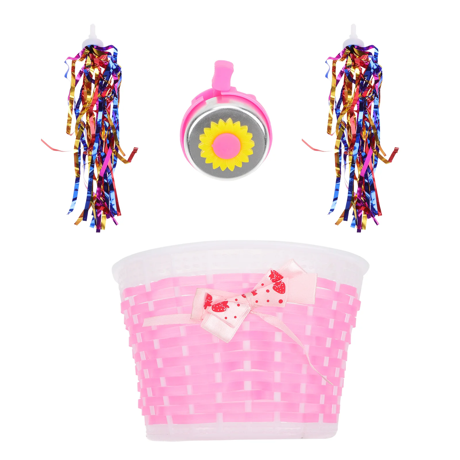 

1 Set Basket Bike Handlebar Basket Bike Basket Front Bicycles Basket Scooter Supplies for Cycling Storage Decor Children