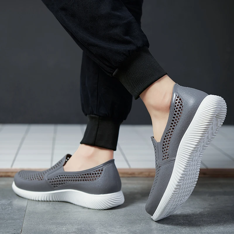 Breathable Beach Outdoor Aqua Bathroom Anti-slip Shoes Summer Men's EVA Hole Quick-Drying Wading Water Slipper Sandals Light