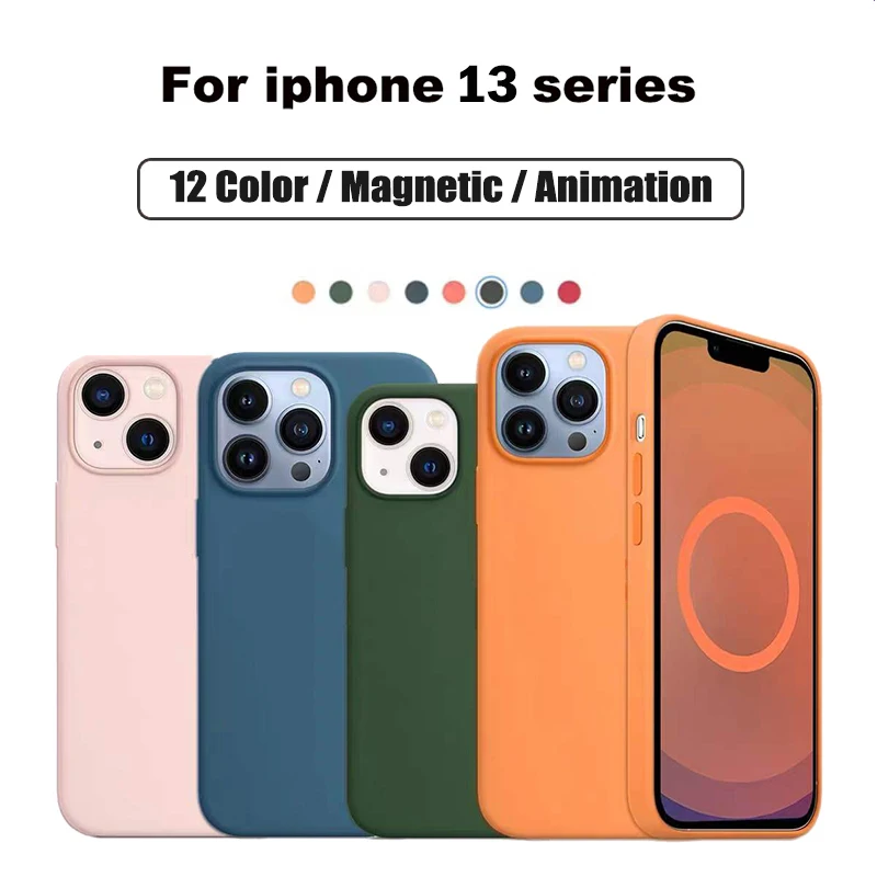 

Силиконовый ТПУ чехол для iPhone 13 Pro Max 13 Mini, с защитой от падения