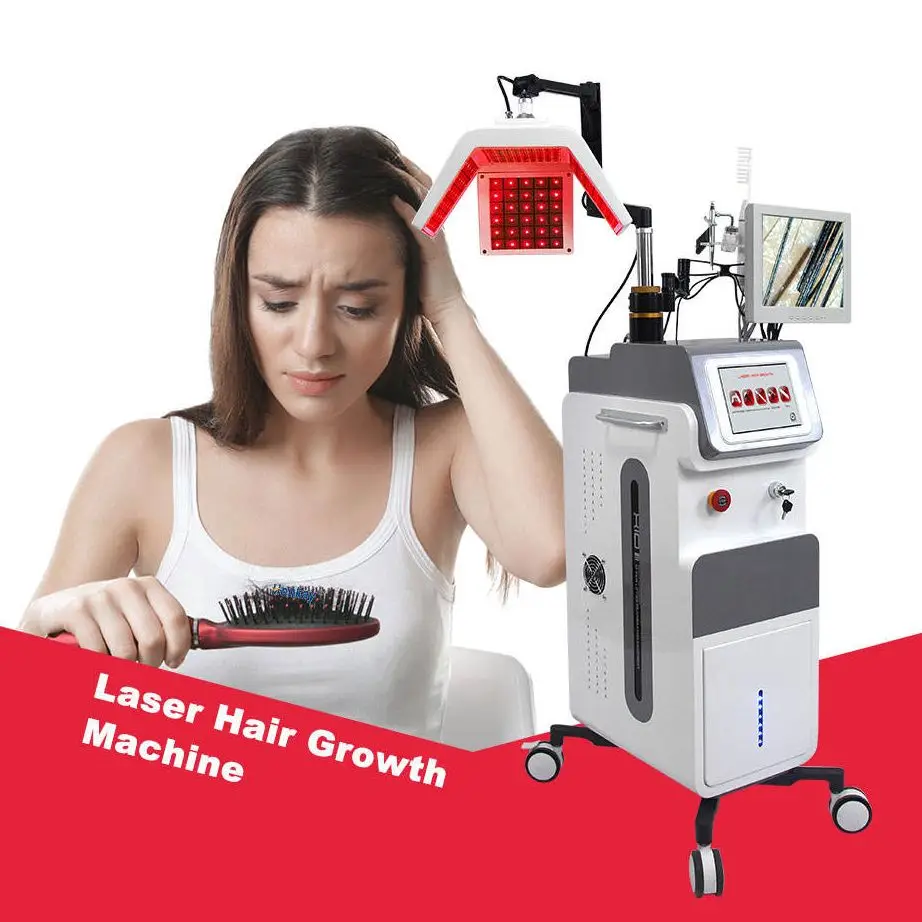 Диодный Лазерный Аппарат для роста волос 650нм