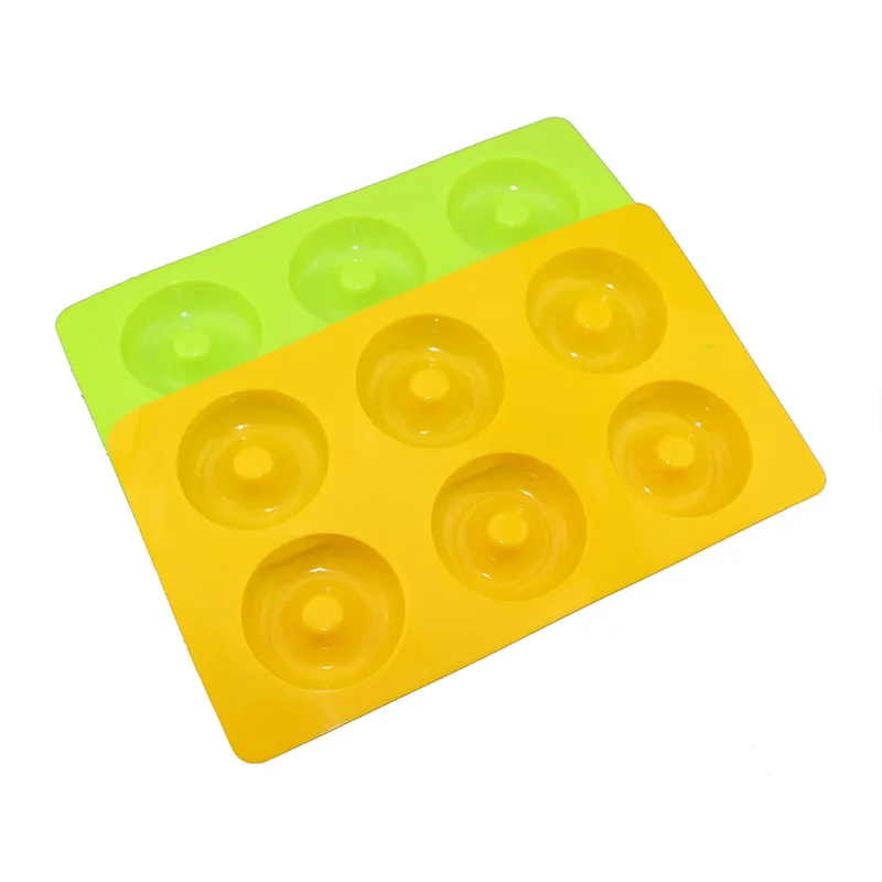 

1 шт. силиконовая форма в виде пончика для выпечки, антипригарный десерт для шоколадного торта, инструменты для украшения «сделай сам», инст...