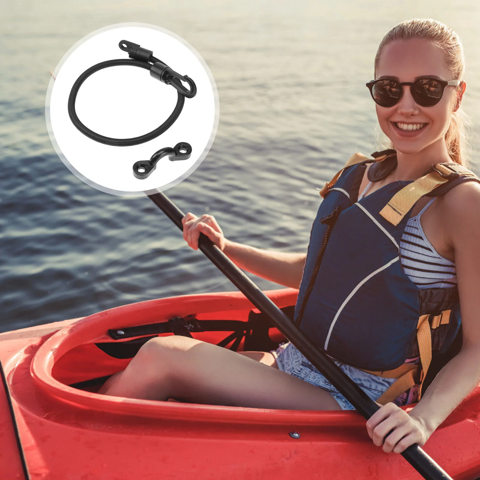 

Rod Boat Tamer Mount Holder Strap Deck Belt Straps Replacement Gunwale Saver Paddle Marine Pole Adapter Supply Hold Connector Or