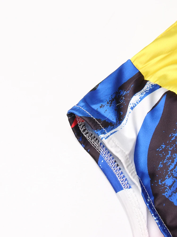 Женское боди-туника с V-образным вырезом и длинным рукавом