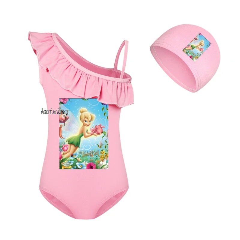 Новый купальник с колокольчиком Tinker одежда для девочек детское бикини