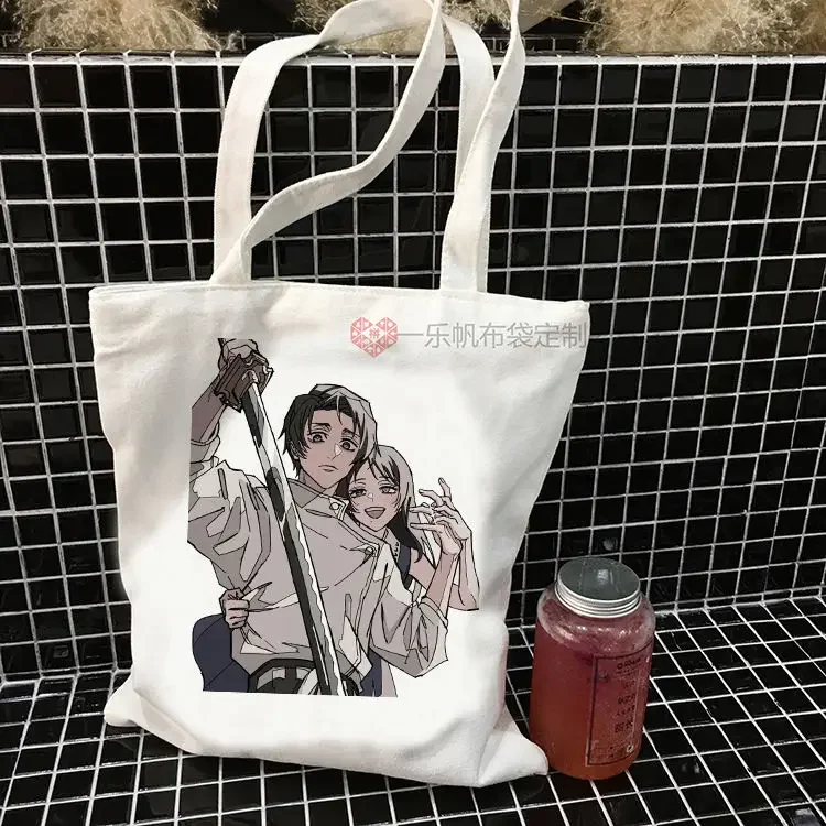 Otsukotsu Y решение Jujutsu Kaisen Холст Плечо Молния Студенческий принт Портативная сумка